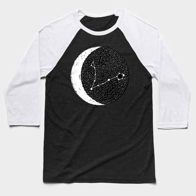 Pisces Baseball T-Shirt by ckai